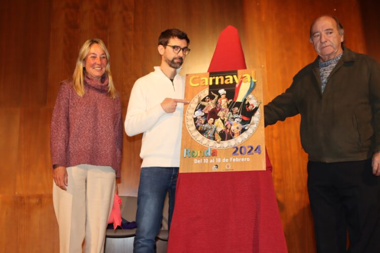 Presentan el cartel del Carnaval 2024 que será pregonado por José María Tornay