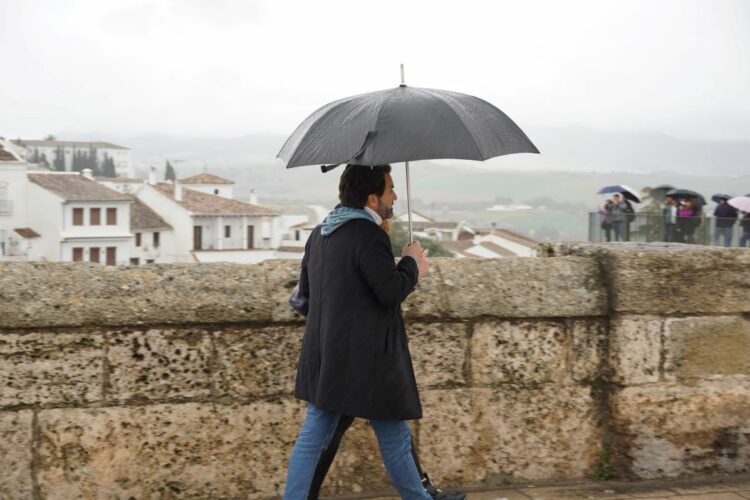 La borrasca se marcha dejando en Ronda una media de 77 litros de agua por metro cuadrado