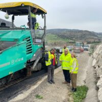 La Diputación de Málaga mejora las dos carreteras de acceso a Benaoján