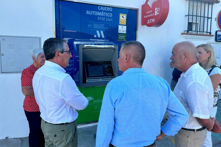 La Diputación ampliará el plan para la instalación de cajeros automáticos en pequeños municipios de la Serranía