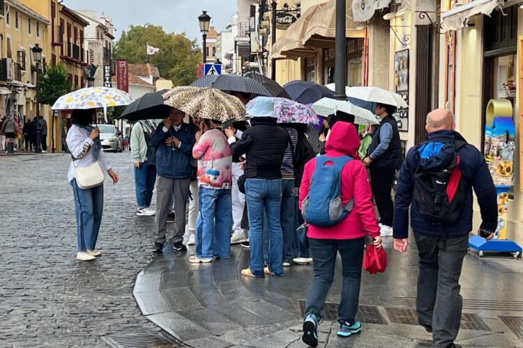 Las lluvias han dejado en Ronda más de 270 litros de agua en el mes de marzo