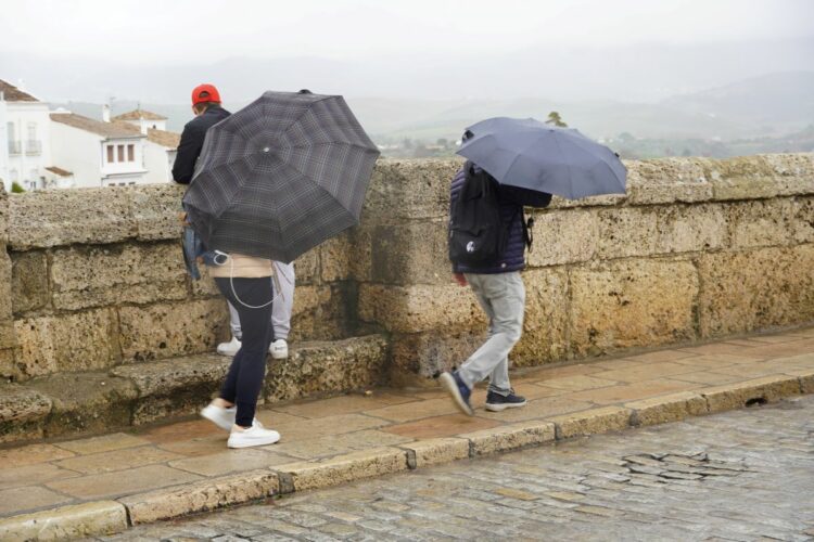 La lluvia podría aparecer de nuevo este jueves en Ronda