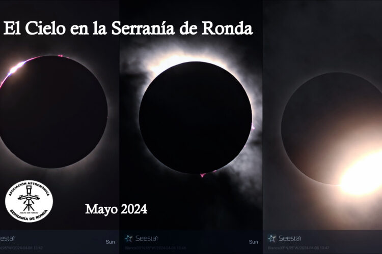 El cielo de Ronda en mayo: intensidad de meteoros