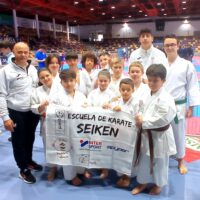 Los karatecas de la Escuela Seiken se traen cuatro medallas del Torneo de Antequera
