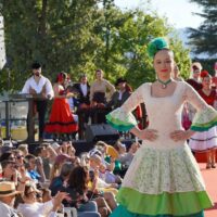 El color y el diseño de los trajes de época fueron los protagonistas ayer en Ronda.