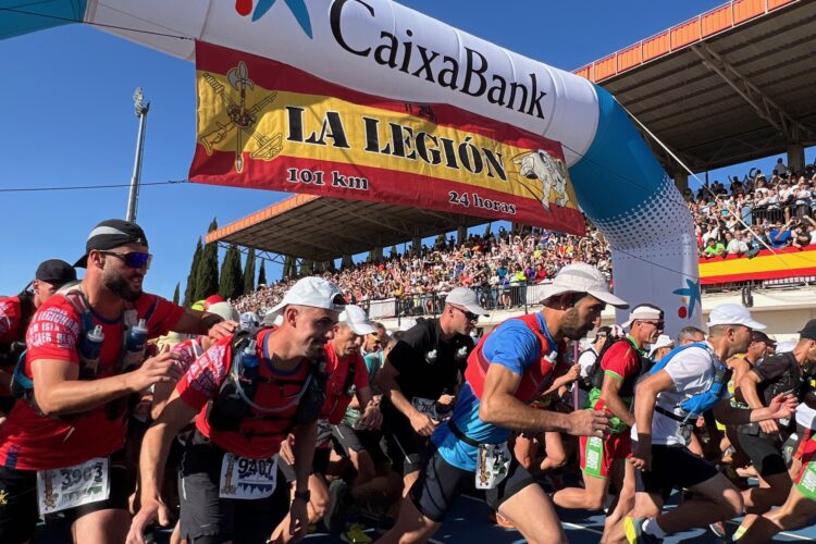 Con un gran ambiente deportivo la Serranía acoge un año más los 101 kilómetros de la Legión