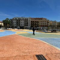 Abren al público la nueva zona recreativa y de ocio de la avenida de Málaga