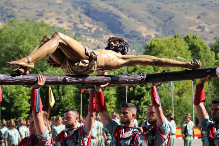 La Legión de Ronda celebra el día de la Patrona de Infantería, la Inmaculada Concepción