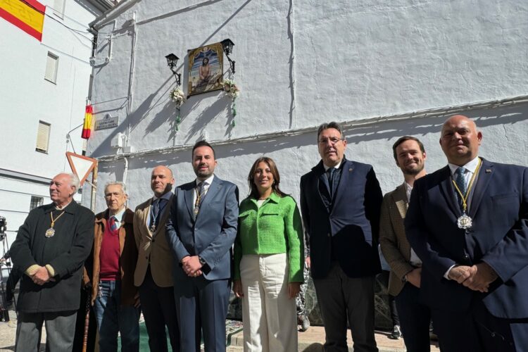 Nuestro Padre Jesús en la Columna ya cuenta con una calle en la barriada de San Cristóbal