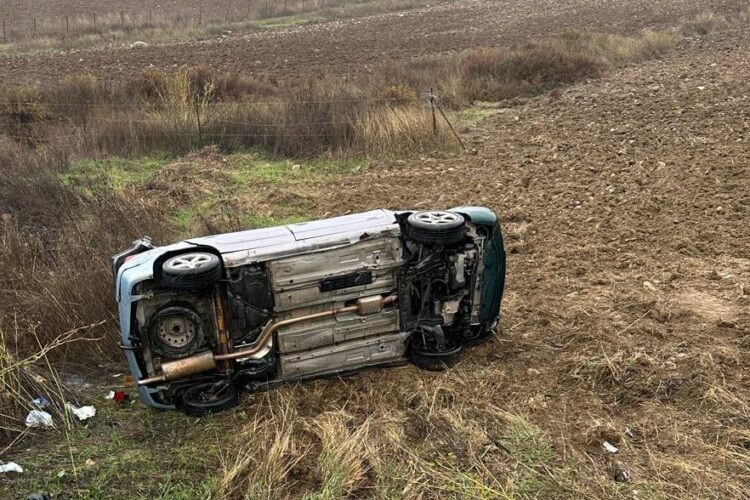 Temporal: dos hombres resultan heridos tras volcar sus vehículos en las carreteras de Ronda-Benaoján y Los Prados