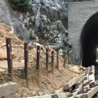 La línea del tren Antequera-Ronda-Algeciras ya lleva diez días cortada por desprendimientos y sin fecha para su reapertura