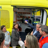 Junta y Diputación instalan en Cartajima una Base Sanitaria de Equipo Móvil que dará servicio a siete municipios del Genal