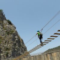 La Junta y el Ayuntamiento de Montejaque proyectan darle un uso recreativo a la Presa de los Caballeros