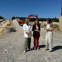 Las obras de urbanización de las 365 viviendas de protección oficial  de La Dehesa alcanzan el 30% de ejecución