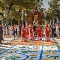 Día grande en Ronda con la procesión del Corpus Christi