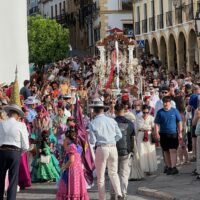 La Hermandad del Rocío de Ronda inicia el camino hacia la aldea de la Blanca Paloma