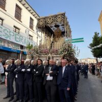 La Hermandad de La Columna llena de ‘Esperanza’ las calles de Ronda como colofón a su 75 aniversario