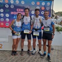 Cuatro corredores del Club Team Mad Ronda disputaron la Carrera Nocturna de Montaña de Atajate