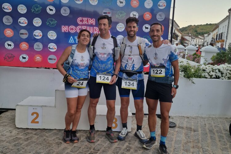 Cuatro corredores del Club Team Mad Ronda disputaron la Carrera Nocturna de Montaña de Atajate