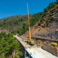 La alcaldesa destaca el esfuerzo de la Junta para abrir lo antes posible la carretera Ronda-San Pedro