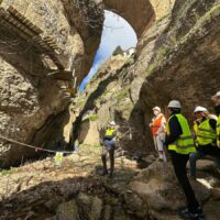 Las obras de la segunda fase del Camino del Desfiladero del Tajo alcanzan el 65% de ejecución y estarán terminados en octubre
