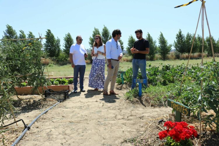 La Diputación subvenciona el huerto ecológico de Asprodisis con 20.000 euros