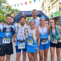 Los deportistas del Team MAD Ronda lograron cuatro medallas en la Carrera Nocturna de Alcalá del Valle