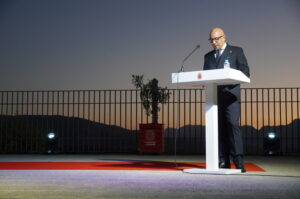 Manuel Baena pregonó los festejos.