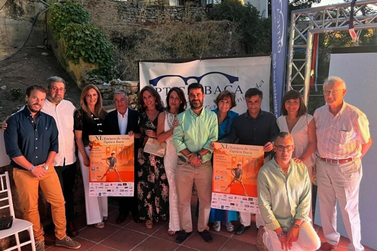 Ronda acogerá del 4 al 17 de agosto la XL edición del Torneo de Tenis Óptica Baca