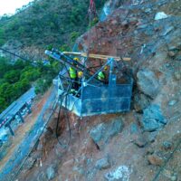 Las obras de reparación de la carretera Ronda-San Pedro ya están al 89% de su ejecución