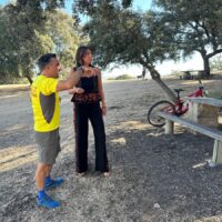 Realizan las obras de los circuitos deportivos, merenderos, baños y fuentes del parque periurbano de La Denesa