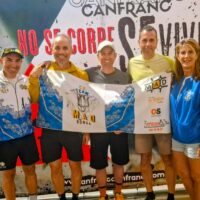 Cinco corredores del CD Team MAD Ronda disputaron la fiesta del deporte aragonés en los Pirineos