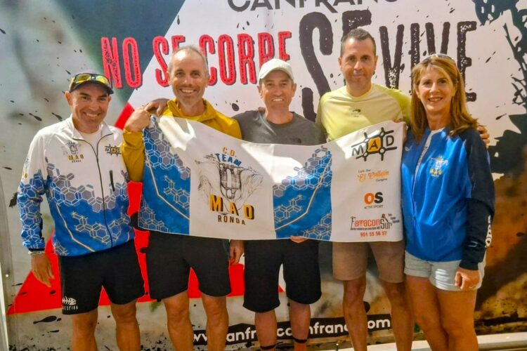 Cinco corredores del CD Team MAD Ronda disputaron la fiesta del deporte aragonés en los Pirineos