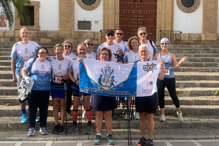 Los corredores del Club Team MAD disputaron la Cross de Cañete y la Ruta Solidaria 091 de Ronda