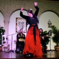 Carmen Camacho y su elenco ofreció un gran noche de cante y baile en la Peña Flamenca de Ronda
