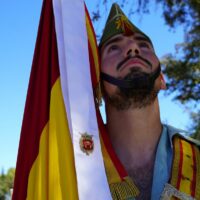 El 4º Tercio de la Legión celebra su 75 aniversario colocando en su bandera de combate el escudo de la ciudad de Ronda