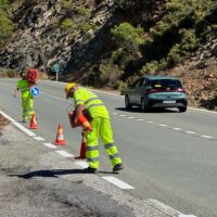 La carretera Ronda-San Pedro recupera la normalidad tras abrirse al tráfico los dos carriles