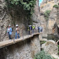 Ronda y la Junta firman un convenio para la gestión del Camino del Desfiladero y la Garganta del Tajo