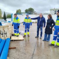 Realizan obras en la red de suministro de agua en el Fuerte para garantizar el abastecimiento en todo el municipio