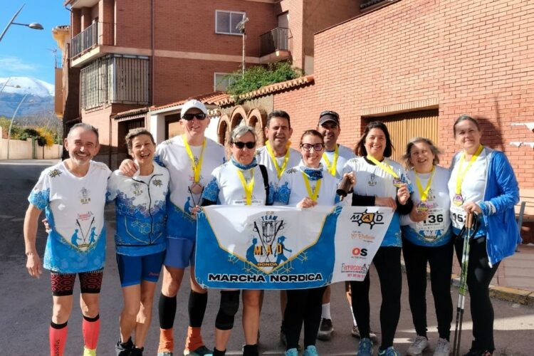 Los corredores del Club Team Ronda estuvieron en la Gran Vuelta Valle del Genal y la Marcha Nórdica Lanteira