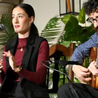 Daniela Sánchez Florido y Roberto Spano.