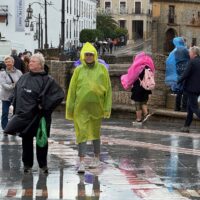Las persistentes lluvias dejan 70 de litros en Ronda y la Aemet amplía la alerta amarilla al sábado
