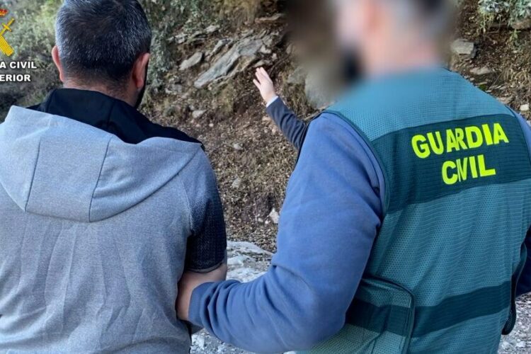 Un joven de Gaucín reconce haber matado a un hombre cuyo cuerpo abandonó en Alpandeire