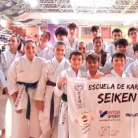 Los alumnos de la Escuela de Kárate Seiken lograron diez medallas en el Campeonato Andalucía