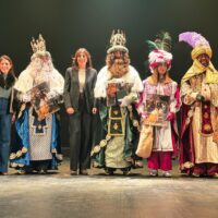 Los Reyes Magos reciben las llaves de la ciudad para poder dejar sus regalos a los niños rondeños