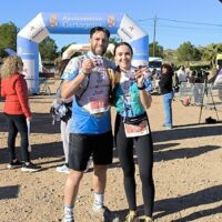 Irene Llangostera, del Club Team Mad, se proclamó vencedora en la carrera de Montaña Vista Alegre