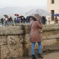 La Aemet baja este jueves a nivel amarillo la alerta por lluvias y viento en la Serranía de Ronda