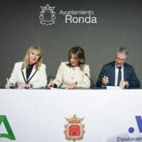 El Ayuntamiento, la Junta y la Diputación firman los convenios para crear la Facultad de Ciencias de la Salud de Ronda