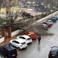 La borrasca deja aisladas a 300 personas en el Llano de la Cruz y en Los Frontones