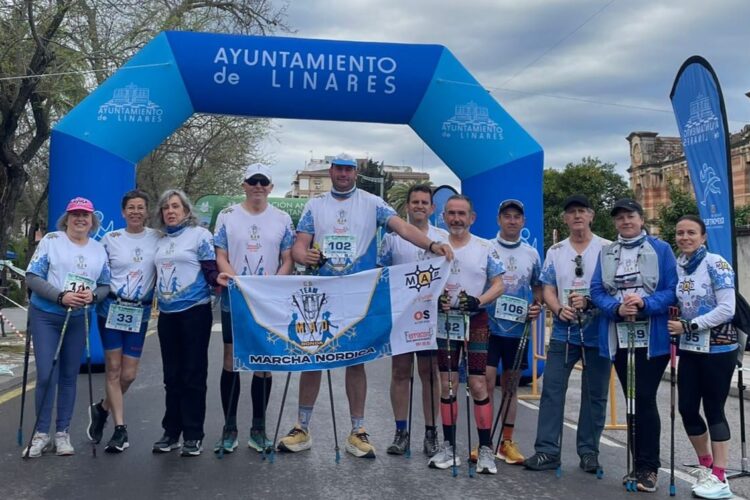 Los deportistas del Club Team MAD corrieron en Linares, Málaga y Setenil de las Bodegas